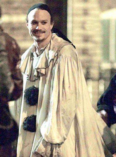 Heath Ledger, durante el rodaje de  The imaginarium of doctor Parnassus. 