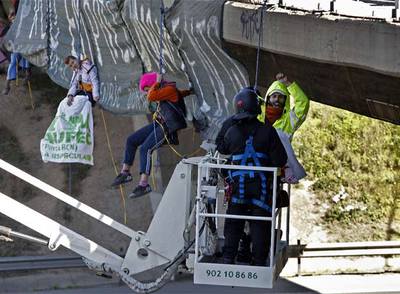 Acción en Sant Joan Despí