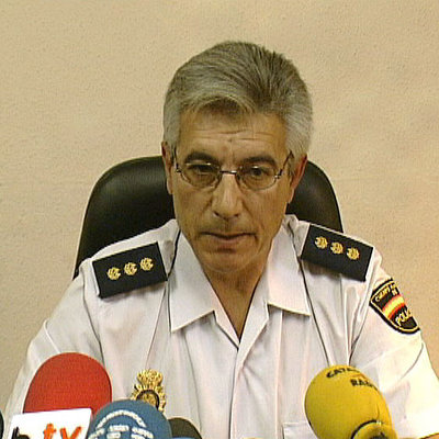 El comisario Luis Gómez.