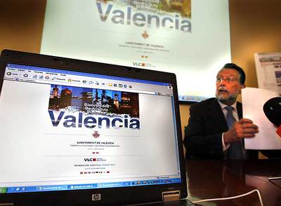 Nueva 'web' para el Ayuntamiento de Valencia