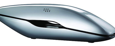 Un teléfono fijo y elegante