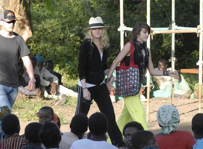 Madonna ya está en Malaui