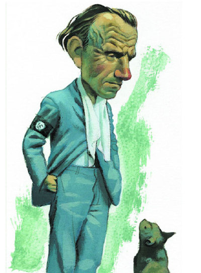 Louis-Ferdinand Céline visto por Fernando Vicente.