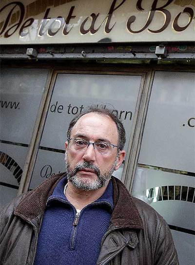 José Ramón González, comerciante supuestamente estafado.