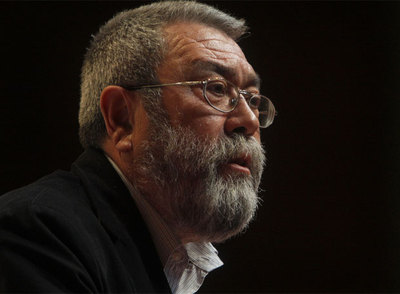 El secretario general de UGT, Cándido Méndez, en la clausura del Congreso del sindicato.