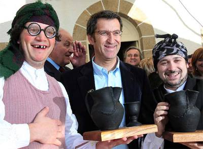 JARRAS DE VINO PARA FEIJÓO