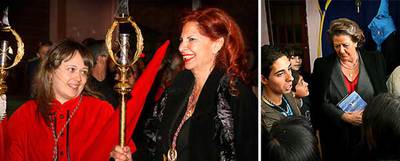 La clavariesa y la alcaldesa