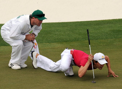 El golfista colombiano Camilo Villegas