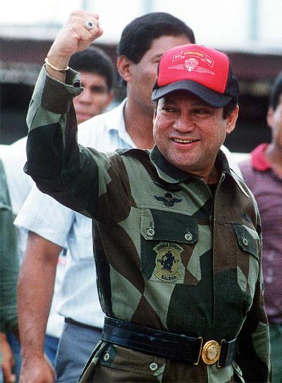 Manuel Noriega.