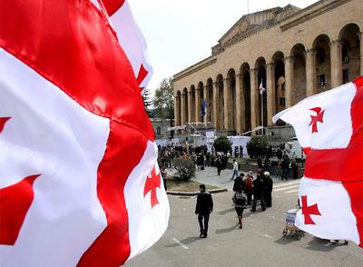 LA OPOSICIÓN GEORGIANA PIDE LA DIMISIÓN DEL PRESIDENTE