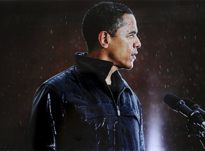 Un premio  bajo la lluvia