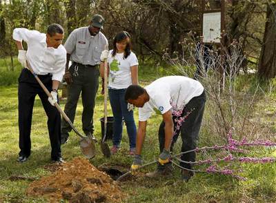 Obama celebra el Día de la Tierra