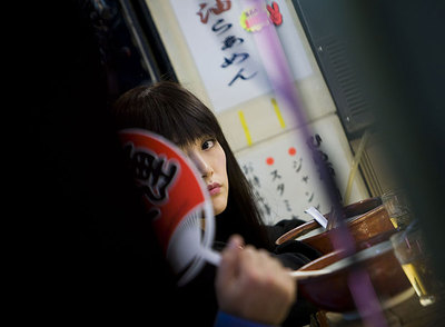 Rinko Kikuchi, en un plano de  Mapa de los sonidos de Tokio,  de Isabel Coixet.