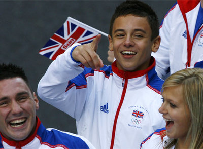 Tom Daley, en los Juegos de Pekín.