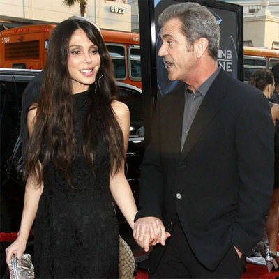 Mel Gibson presume de novia