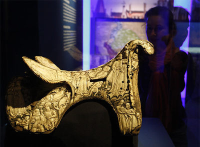 Silla de montar (Hungría 1420-1440) de la exposición  Princesas de tierras lejanas. 