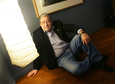 Patrick McGrath (Londres, 1950), autor de  Trauma , retratado en 2005.