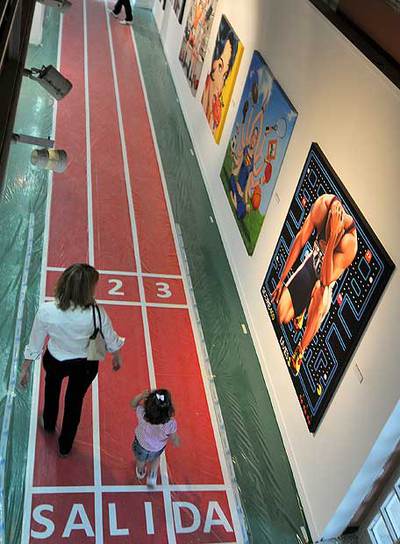 Carrera cultural en la Casa de Vacas