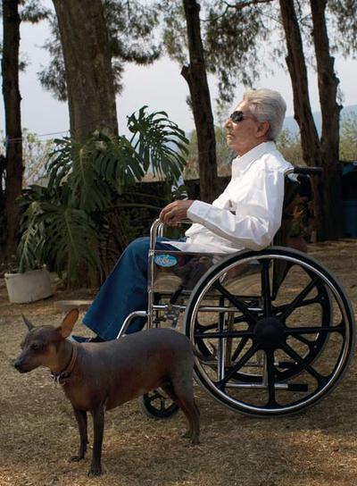 La cantante, en su casa de Tepoztlan, un lugar mágico a una hora en coche desde  la ciudad de México.