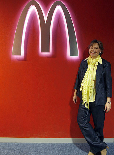 Patricia Abril, presidenta en España de la cadena de hamburgueserías McDonald's.