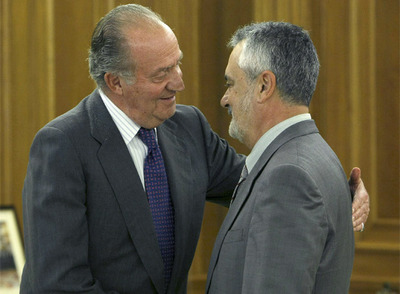 El Rey recibe al cuarto presidente andaluz