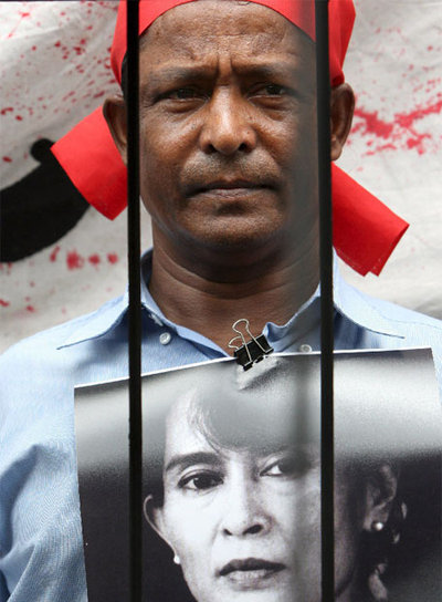 Juicio a la Mandela de Myanmar