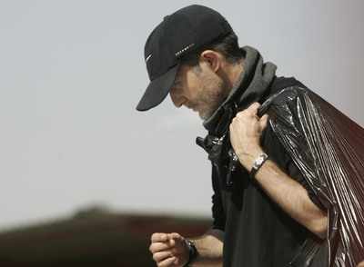 Francisco Javier D. M., ayer, a la salida de la cárcel de Sevilla.