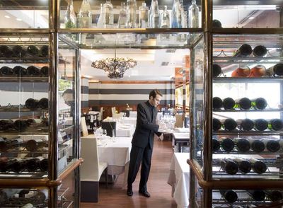 La bodega destaca en el restaurante madrileño Piñera, gestionada por el sumiller Mario García.