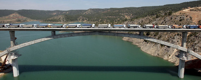 El mayor arco de hormigón de Europa en una construcción ferroviaria supera la prueba