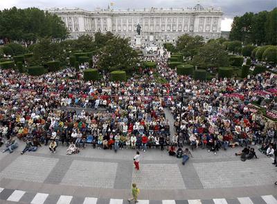 Una ópera bajo la lluvia