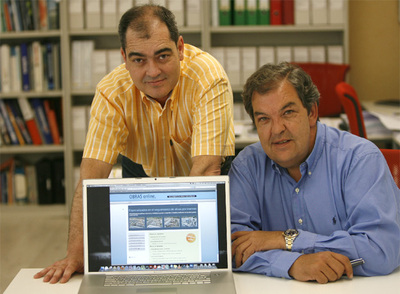 Rafael Núñez-Lagos y Juan Velasco, fundadores del proyecto.