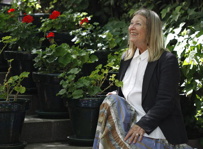 Sylvette David, musa de Picasso, visita su museo en Málaga