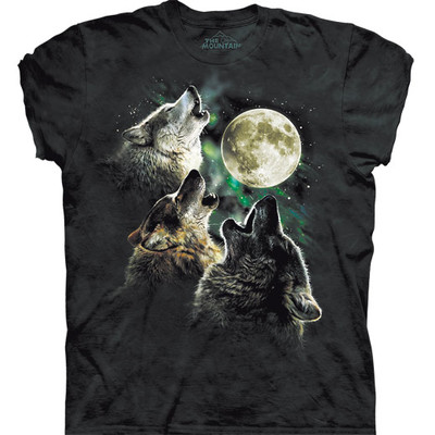  La camiseta diseñada por Antonia Neshev es la piedra angular de un nuevo culto, el de los tres lobos que le aúllan a la luna. 