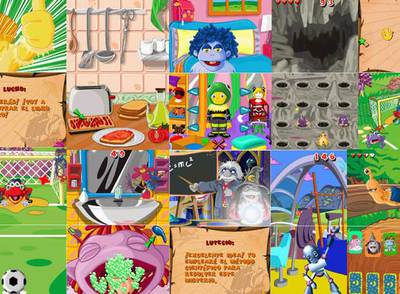 Imágenes de   Los lunnis   para la consola Nintendo DS.