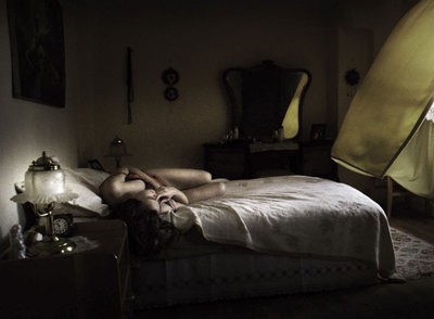 Hatice Aslan, en la casa que habita en  Tres monos. 