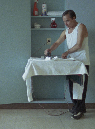 Nolberto Coria, en un fotograma de  Parque Vía. 