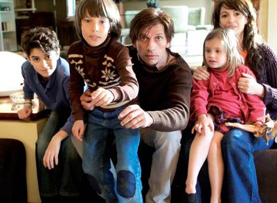 La familia protagonista de  El primer día del resto de tu vida. 