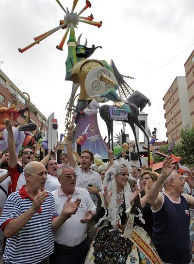 Florida-Portazgo repite premio de 'Fogueres'