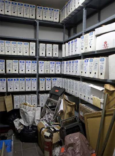 Aspecto de un juzgado de lo Penal de Sevilla.