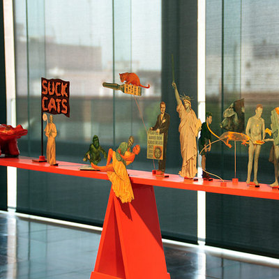 Exposición Pop-Art de la colección del IVAM, que se exhibe en Torrent.