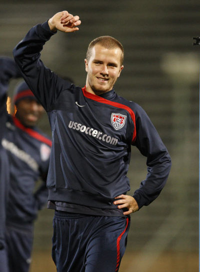 Bradley, en un entrenamiento.