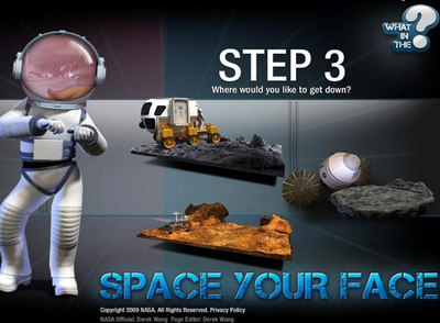 Página web Space your Face