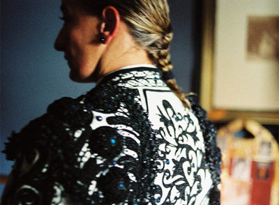 La torera Maripaz Vega, en un fotograma de  Ella es el matador. 