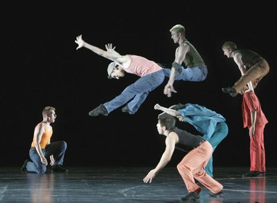 Los bailarines de  West Side Story  en un momento de la actuación.