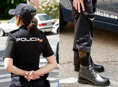La policía estrena uniformes