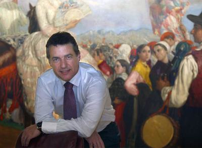 Iñigo Urkullu, presidente del PNV, en la sede del partido en Bilbao.