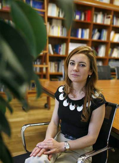 La conselleira Marta Fernández Currás.