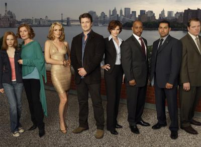 Los personajes  de la serie  Castle. 