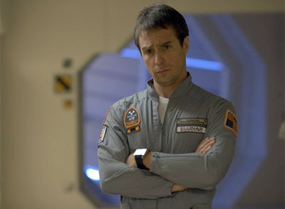 El actor Sam Rockwell en un fotograma de la  ópera prima  de Jones.