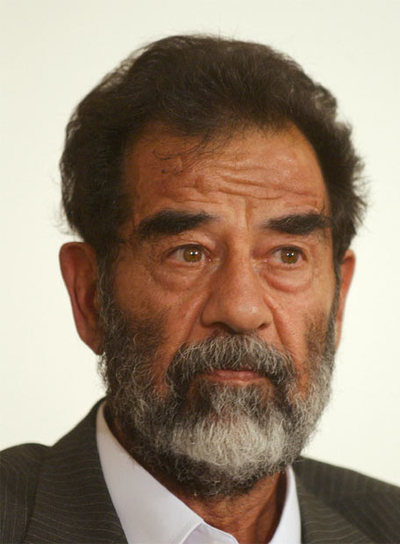 Sadam Husein.